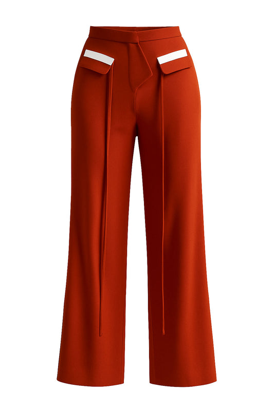 Pantalon “Rouge Oblique”